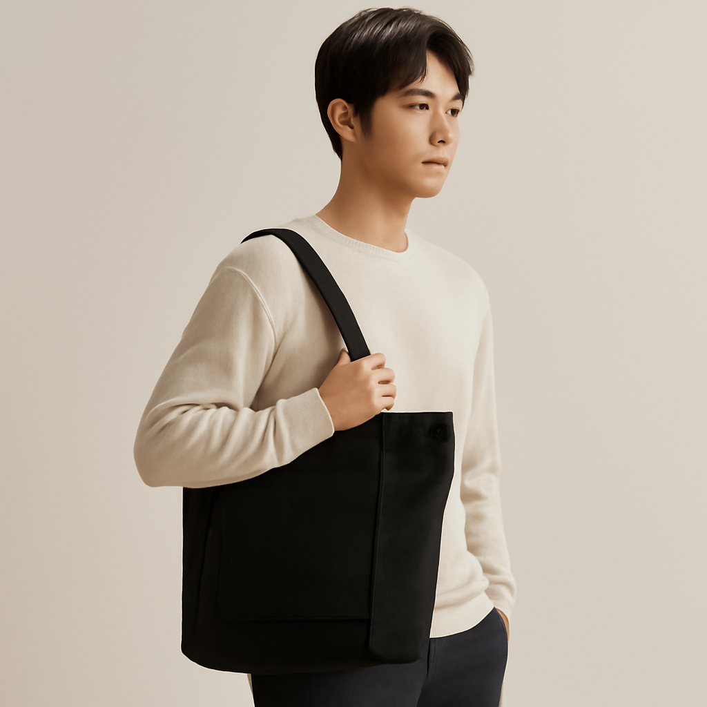 남성에코백 대표 이미지